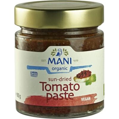 MANI Organic Sun-Dried Tomato Paste 180 g MANI Organic Sun-Dried Tomato Paste 180 g