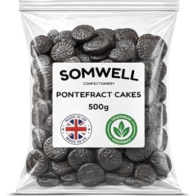 Somwell Pontefract Cakes 500g Bulk Sweets Traditional Black Liquorice & Aniseed Sweets Retro Pick and Mix Candy, Pomfret Cakes, Liquorice Treats, Resealable Pouch Suitable for Vegetarians Somwell Pontefract Cakes 500g Bulk Sweets Traditional Black Liquorice & Aniseed Sweets Retro Pick and Mix Candy, Pomfret Cakes, Liquorice Treats, Resealable Pouch Suitable for Vegetarians