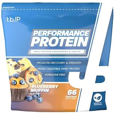tbJP Trained by JP Performance Protein, Blueberry Muffin 2000g tbJP Trained by JP Performance Protein, Blueberry Muffin 2000g