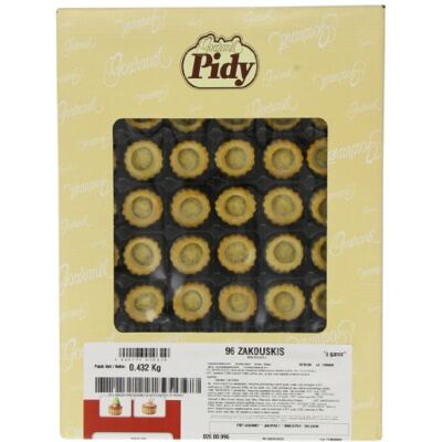 Pidy Zakouski Mini Round Vol Au Vent Cases 96 Portions Pidy Zakouski Mini Round Vol Au Vent Cases 96 Portions