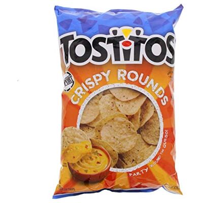 A Taste Of America Tostitos Crispy Rounds 283.5g 10oz Bag American Tortilla Chips A Taste Of America Tostitos Crispy Rounds 283.5g 10oz Bag American Tortilla Chips