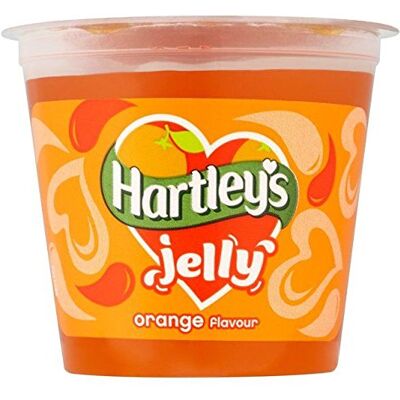 Hartleys Hartley's Orange Jelly Pot 125g Pack of 6 Hartleys Hartley's Orange Jelly Pot 125g Pack of 6