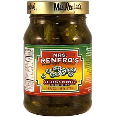 Mrs. Renfro's Salsa Jalapeno Pepper Nacho (Pack of 6) Mrs. Renfro's Salsa Jalapeno Pepper Nacho (Pack of 6)