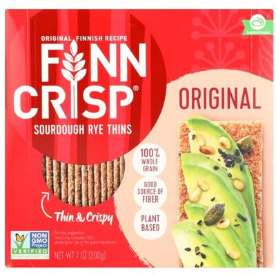 Finn Crisp Original, Delicately Thin Rye Crispbread, Boxes, 7 oz, 3 pk by Finn Crisp Original, Delicately Thin Rye Crispbread, Boxes, 7 oz, 3 pk by