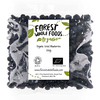 Forest Whole Foods Organic Dried Blueberries (250g) Forest Whole Foods Organic Dried Blueberries (250g)