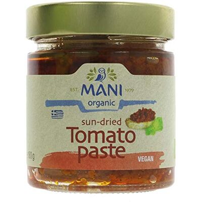 MANI Blaeuel Og Sun Dried Tomato Paste 6 x 180g MANI Blaeuel Og Sun Dried Tomato Paste 6 x 180g