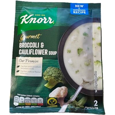 Knorr Broccoli & Cauliflower Soup 51g Knorr Broccoli & Cauliflower Soup 51g