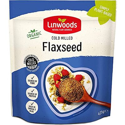 Linwoods Organic Milled Flaxseed, 425g Linwoods Organic Milled Flaxseed, 425g