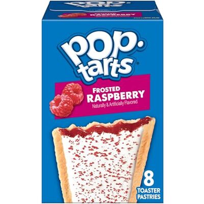 Pop Tarts Frosted Raspberry, 384 g Pop Tarts Frosted Raspberry, 384 g