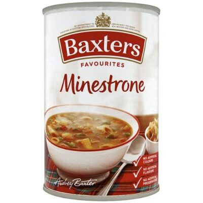 Baxters Favourites Minestrone Soup 400 g (Pack of 12) Baxters Favourites Minestrone Soup 400 g (Pack of 12)