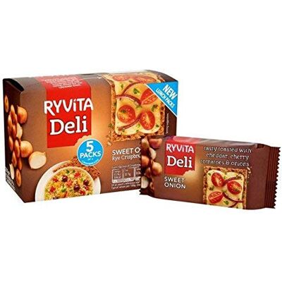 Ryvita Sweet Onion Crisp Bread 200g Ryvita Sweet Onion Crisp Bread 200g