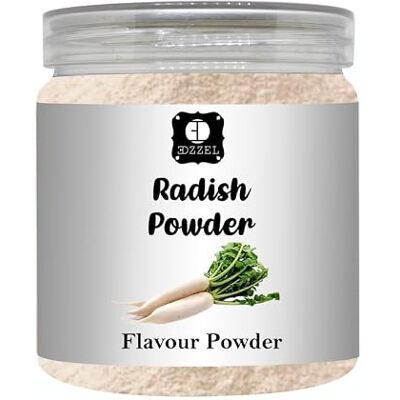 EDZZEL Dried Radish Powder for Cooking, Seasoning, Soups, Sauces, Marinades, Baking & Savory Recipes Versatile Pantry Ingredient EDZZEL Dried Radish Powder for Cooking, Seasoning, Soups, Sauces, Marinades, Baking & Savory Recipes Versatile Pantry Ingredient