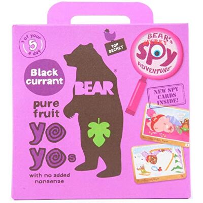 BEAR Fruit Snacks (Yoyos Blackcurrant 2 x 5pk) BEAR Fruit Snacks (Yoyos Blackcurrant 2 x 5pk)