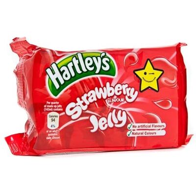 Hartleys Strawberry Jelly 12/135g Hartleys Strawberry Jelly 12/135g