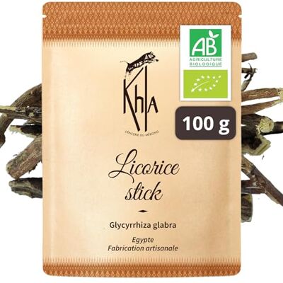Khla Organic Licorice Sticks 100 g For Infusing or Chewing Herbal Tea & Infusion Cooking & Baking Naturally Sweet & Woody Fresh Breath Liquorice Roots Origin Egypt Khla Organic Licorice Sticks 100 g For Infusing or Chewing Herbal Tea & Infusion Cooking & Baking Naturally Sweet & Woody Fresh Breath Liquorice Roots Origin Egypt