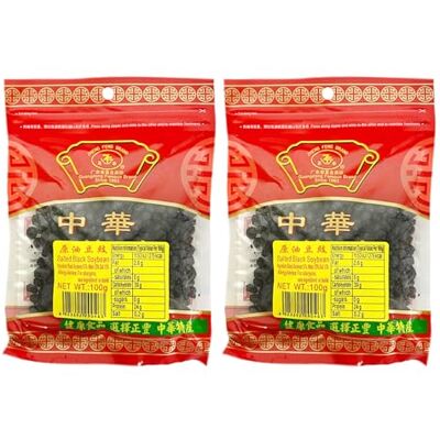 CAPACITEA Zheng Feng Salted Black Soybean 100g, Pack of 2 CAPACITEA Zheng Feng Salted Black Soybean 100g, Pack of 2