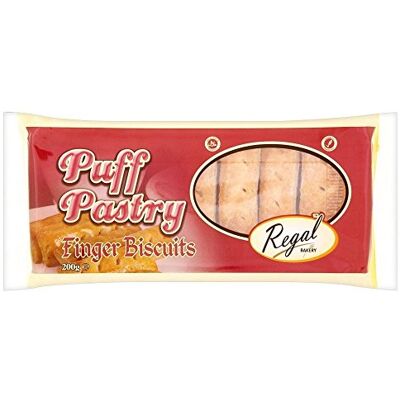 Regal Foods Puff Pastry Finger Biscuits (200g) Pack of 6 Regal Foods Puff Pastry Finger Biscuits (200g) Pack of 6