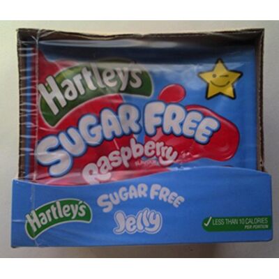 Hartleys Sugar Free Jelly Raspberry 12 x 23gm Hartleys Sugar Free Jelly Raspberry 12 x 23gm