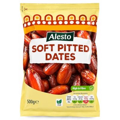 JOKOLO Alesto Soft Pitted Dates 500g High Fibre Vegan Naturally Sweet Dried Fruit Snack JOKOLO Alesto Soft Pitted Dates 500g High Fibre Vegan Naturally Sweet Dried Fruit Snack
