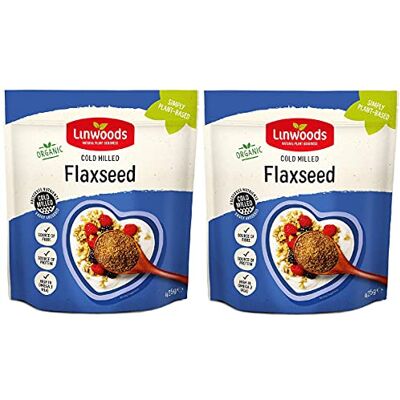 Linwoods (2 Pack) Org Milled Flaxseed 425g 2 PACK BUNDLE Linwoods (2 Pack) Org Milled Flaxseed 425g 2 PACK BUNDLE