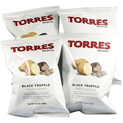 Torres Truffle Crisps, 4 Pack, 4x40g Torres Truffle Crisps, 4 Pack, 4x40g
