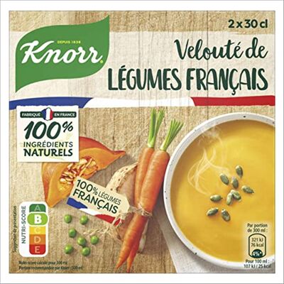 Knorr Velvet French Vegetable Soup 2 x 300ml Knorr Velvet French Vegetable Soup 2 x 300ml