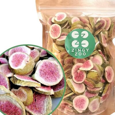 ZINGY ZOO Freeze Dried Figs Slices XXL 500g Natural No Added Sugar Gluten Free Healthy Snack, Cake Decoration, Smoothie Dry Figs Raw Freeze Dried Snack Fresh Figs Dried to Perfect Fig Snack ZingyZoo ZINGY ZOO Freeze Dried Figs Slices XXL 500g Natural No Added Sugar Gluten Free Healthy Snack, Cake Decoration, Smoothie Dry Figs Raw Freeze Dried Snack Fresh Figs Dried to Perfect Fig Snack ZingyZoo