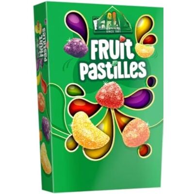 Dnaaz Fruit Pastilles Sweets Carton 320g (Pack of 1) "A symphony of flavors" Delicious And Tasty For All Occasions Dnaaz Fruit Pastilles Sweets Carton 320g (Pack of 1) "A symphony of flavors" Delicious And Tasty For All Occasions