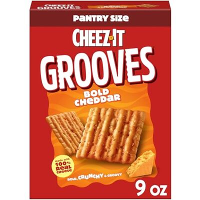 Cheez It Grooves ( Original Cheddar ) 9 oz Cheez It Grooves ( Original Cheddar ) 9 oz