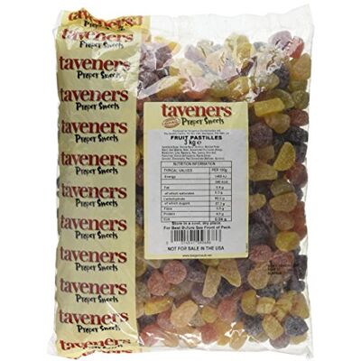 Taveners Fruit Pastilles 3 Kg (Pack of 1) Taveners Fruit Pastilles 3 Kg (Pack of 1)