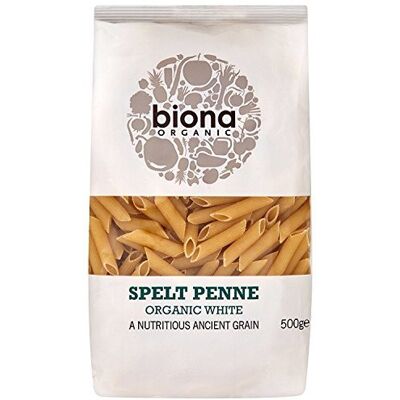 Biona (6 Pack) Org Spelt White Penne 500g 6 Pack Bundle Biona (6 Pack) Org Spelt White Penne 500g 6 Pack Bundle