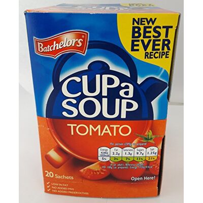 Batchelors Cup a Soup Original Tomato 20 Sachets 460g Batchelors Cup a Soup Original Tomato 20 Sachets 460g