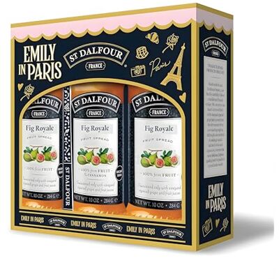 St. Dalfour St Dalfour Emily in Paris Fig Jam, 284g, Pack of 3, No Added Sugar, 100% Fruit St. Dalfour St Dalfour Emily in Paris Fig Jam, 284g, Pack of 3, No Added Sugar, 100% Fruit