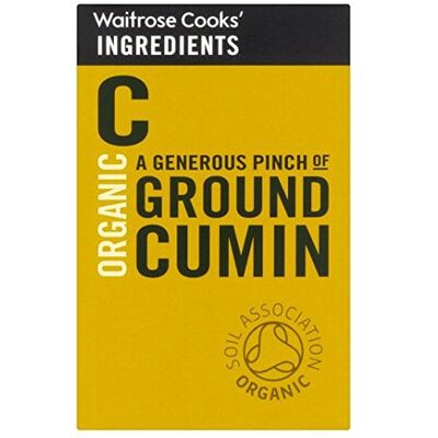 Waitrose Cooks' Ingredients Organic Ground Cumin 50g Waitrose Cooks' Ingredients Organic Ground Cumin 50g