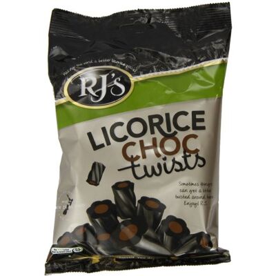 Rj's Licorice Chocolate Twists (280-gram Bag) Rj's Licorice Chocolate Twists (280-gram Bag)