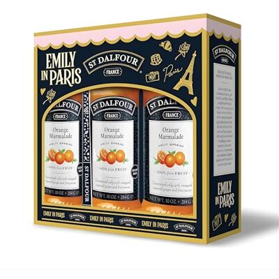 St. Dalfour St Dalfour Emily in Paris Orange Jam, 284g, Pack of 3, No Added Sugar, 100% Fruit St. Dalfour St Dalfour Emily in Paris Orange Jam, 284g, Pack of 3, No Added Sugar, 100% Fruit