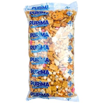 PURIMA Japanese Rice Crackers 2kg No Nuts or Coated Peanuts – Mixture of Plain Soy Sauce Seaweed Sesame Flavoured Rice Cracker Senbei Snack Mix – Large Bulk Snacks (Packaging May Vary) Nori PURIMA Japanese Rice Crackers 2kg No Nuts or Coated Peanuts – Mixture of Plain Soy Sauce Seaweed Sesame Flavoured Rice Cracker Senbei Snack Mix – Large Bulk Snacks (Packaging May Vary) Nori