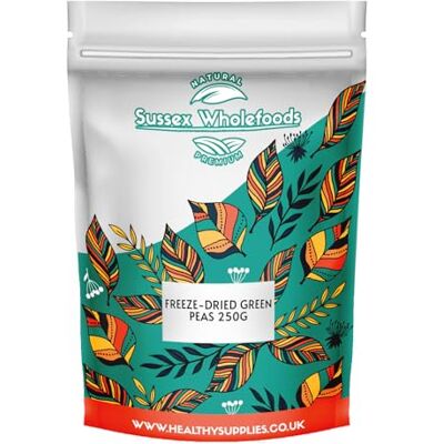 Sussex Wholefoods Freeze-Dried Green Peas 250g Sussex Wholefoods Freeze-Dried Green Peas 250g