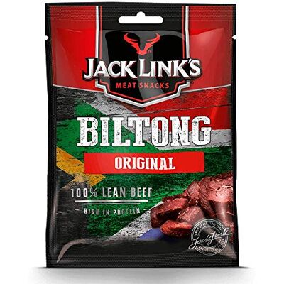 Jack Link's Biltong Original Beef Jerky, 12 x 25g Jack Link's Biltong Original Beef Jerky, 12 x 25g