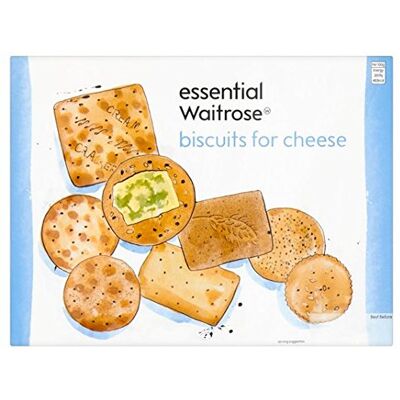 Waitrose Essential Biscuits For Cheese 300g Waitrose Essential Biscuits For Cheese 300g