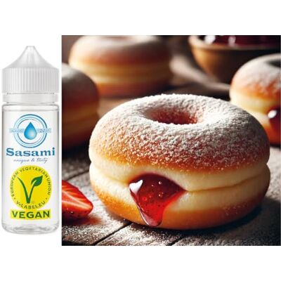 Sasami Doughnut Donut Berliner Strawberry Flavor Concentrate Vegan 10ml Sasami Doughnut Donut Berliner Strawberry Flavor Concentrate Vegan 10ml