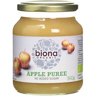 Biona Organic Apple Puree 360g (PACK OF 6) Biona Organic Apple Puree 360g (PACK OF 6)