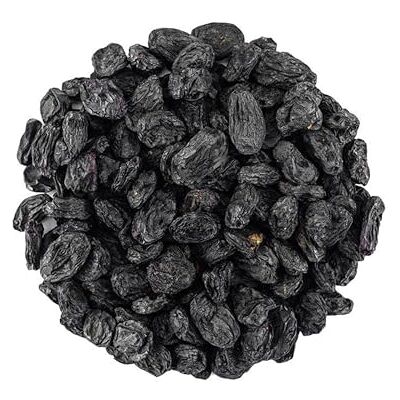 Shorjah Food LTD Premium Jumbo Black Raisins 1kg Bag Naturally Sweet & Plump Dried Grapes No Added Sugar Perfect for Baking, Christmas Cakes, Scones & Snacking High Fibre Shorjah Food LTD Premium Jumbo Black Raisins 1kg Bag Naturally Sweet & Plump Dried Grapes No Added Sugar Perfect for Baking, Christmas Cakes, Scones & Snacking High Fibre