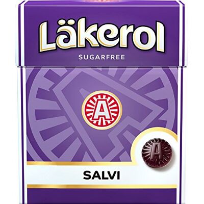 Läkerol Pastilles - Retail Packages Läkerol (Lakerol) Salvi Swedish Salty Liquorice Salmiak Sugar Free Stevia Pastilles Lozenges Drops Dragees Candy Sweets 24-Pack Läkerol Pastilles - Retail Packages Läkerol (Lakerol) Salvi Swedish Salty Liquorice Salmiak Sugar Free Stevia Pastilles Lozenges Drops Dragees Candy Sweets 24-Pack