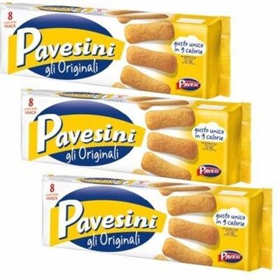 Barilla 3X Pavesi Pavesini GLI Originali Italian Biscuits Cookies 200g Snack Barilla 3X Pavesi Pavesini GLI Originali Italian Biscuits Cookies 200g Snack