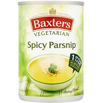 Baxters Vegetarian Spicy Parsnip Soup (400g) Pack of 6 Baxters Vegetarian Spicy Parsnip Soup (400g) Pack of 6
