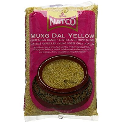 Natco Mung Dal Yellow 2KG Natco Mung Dal Yellow 2KG