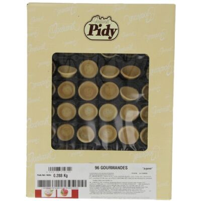Pidy Puff Pastry gourmandes canapes (3.9cm) 96 Pieces Pidy Puff Pastry gourmandes canapes (3.9cm) 96 Pieces