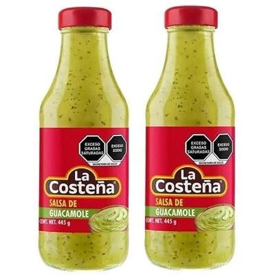 Bharti Ben La Costena Guacamole Salsa 465g (Pack of 2) Bharti Ben La Costena Guacamole Salsa 465g (Pack of 2)