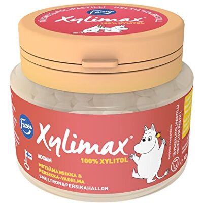 Moomin Strawberry & Peach-Raspberry Xylitol Pastilles Moomin Strawberry & Peach-Raspberry Xylitol Pastilles